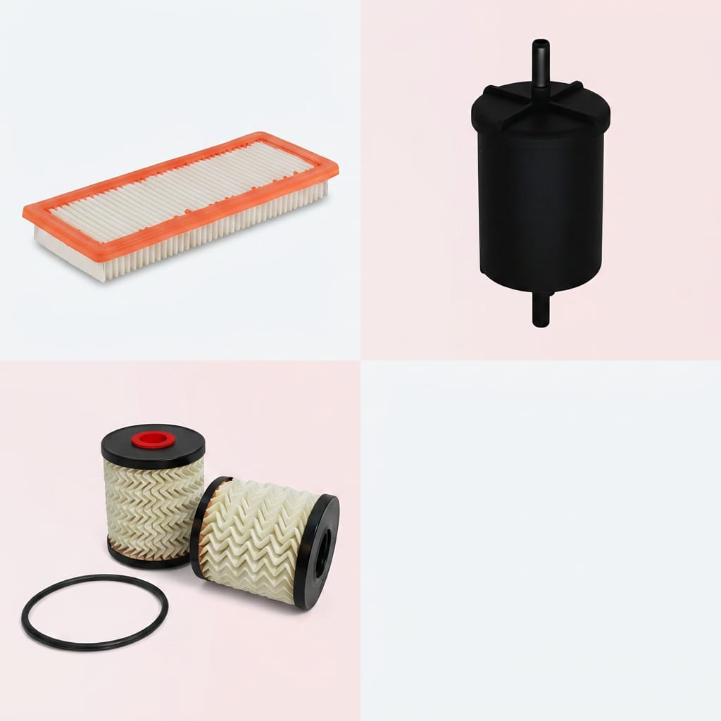 Kit de 3 filtros para Peugeot 3008 1.6 - Peugeot ref 3008-FILT-16