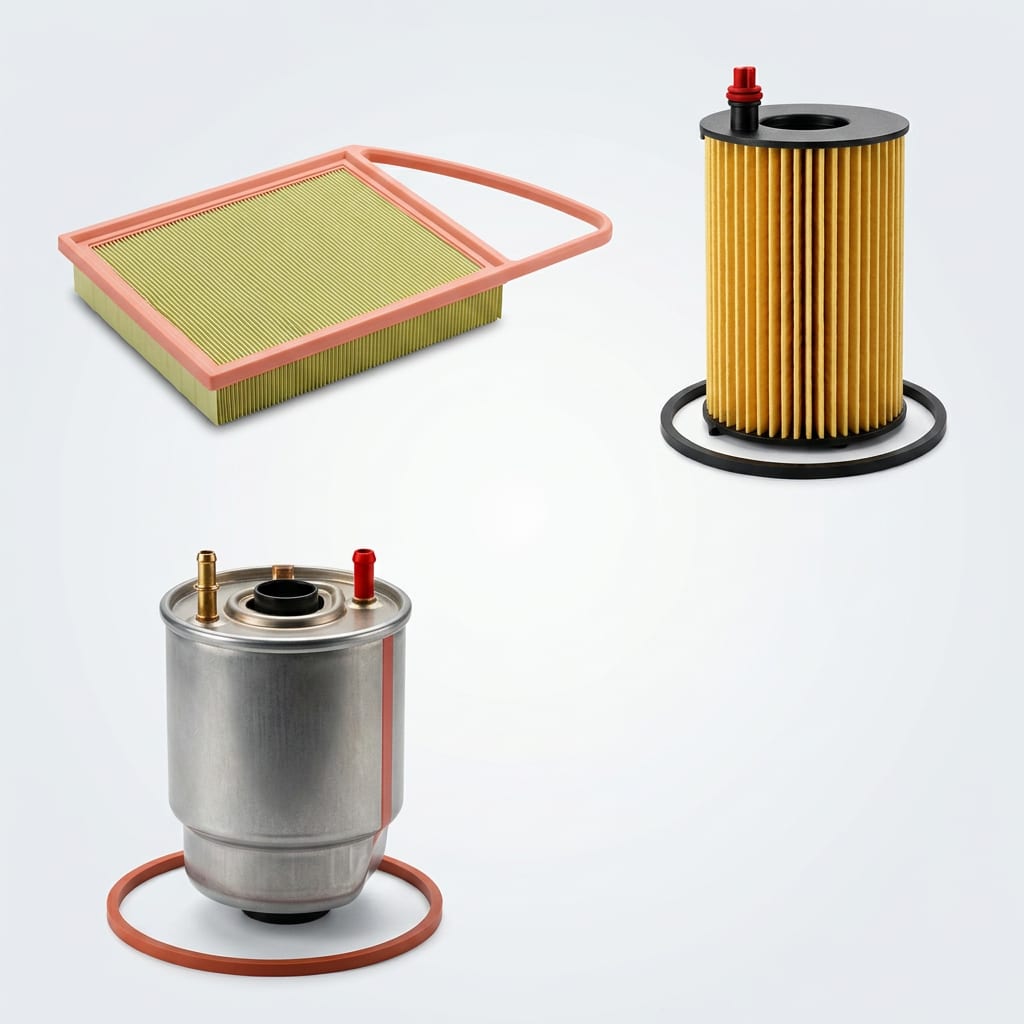 Kit de 3 filtros para Partner HDi - Peugeot ref PART-FDSL-HDI