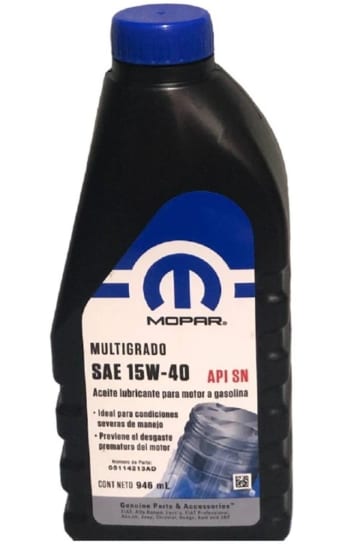Aceite MOPAR 15W40 1L - MOPAR ref 05114213AD