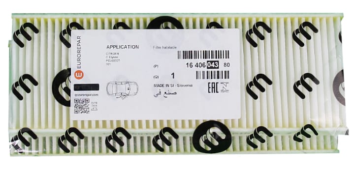 Filtro habitáculo 301 - General ref 1640604380